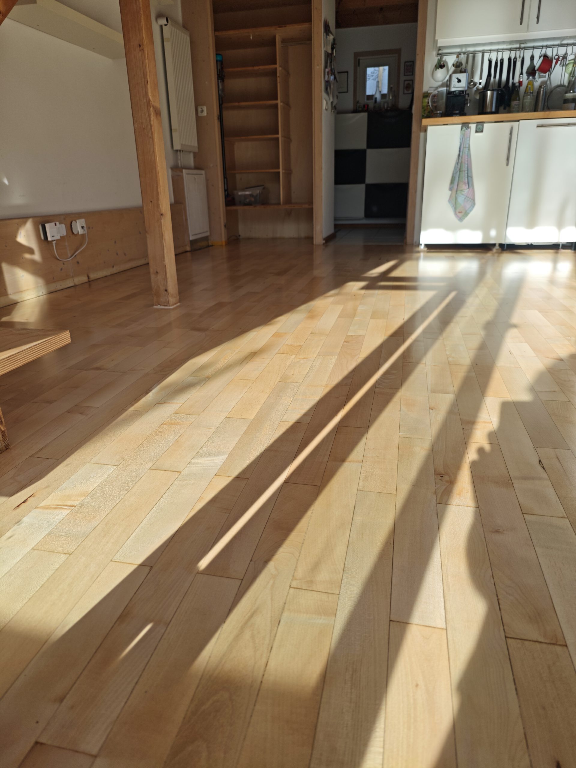 Ahorn Englischer Verband Parkett