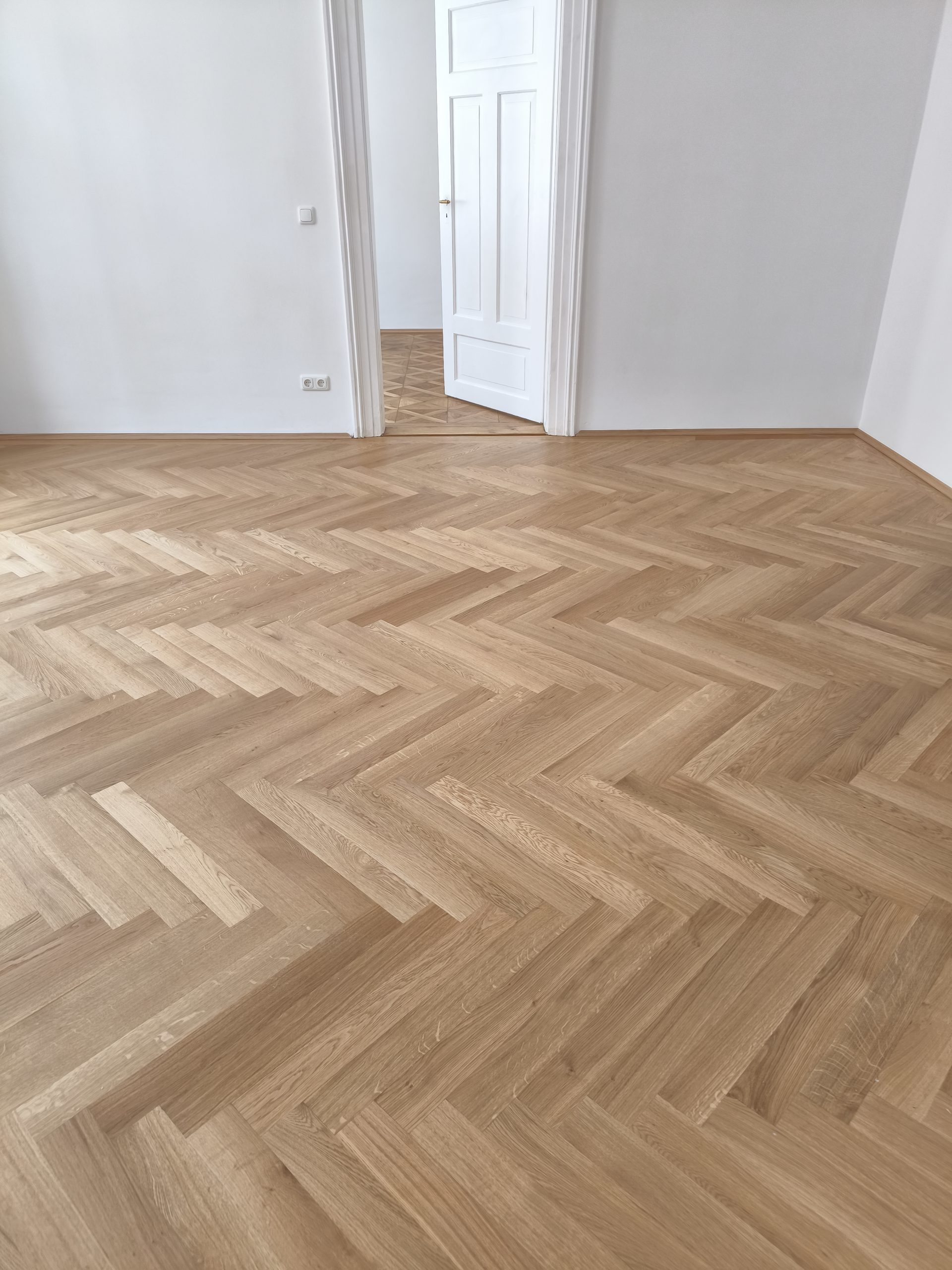 Eiche Fischgrät Parkett